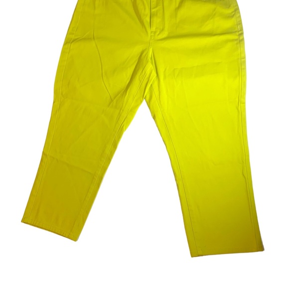 Coldwater Creek/green/cropped pants/trendy color - Picture 4 of 5